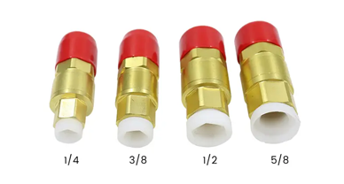 V&aacute;lvula de lat&atilde;o r&aacute;pida