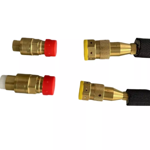 Qual embalagem protege o material da mangueira refrigerante?